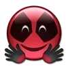 Стикер 28 😀 Deadpool - эмоджи с Дэдпулом