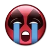 Стикер 61 😀 Deadpool - эмоджи с Дэдпулом