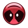 Стикер 14 😀 Deadpool - эмоджи с Дэдпулом