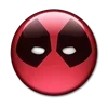Стикер 30 😀 Deadpool - эмоджи с Дэдпулом