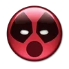 Стикер 46 😀 Deadpool - эмоджи с Дэдпулом