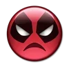 Стикер 41 😀 Deadpool - эмоджи с Дэдпулом