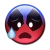 Стикер 51 😀 Deadpool - эмоджи с Дэдпулом