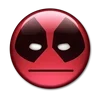 Стикер 31 😀 Deadpool - эмоджи с Дэдпулом