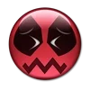 Стикер 35 😀 Deadpool - эмоджи с Дэдпулом
