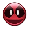 Стикер 6 😀 Deadpool - эмоджи с Дэдпулом