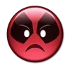 Стикер 55 😀 Deadpool - эмоджи с Дэдпулом
