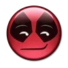 Стикер 29 😀 Deadpool - эмоджи с Дэдпулом