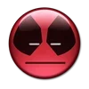 Стикер 32 😀 Deadpool - эмоджи с Дэдпулом