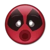 Стикер 49 😀 Deadpool - эмоджи с Дэдпулом