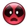 Стикер 53 😀 Deadpool - эмоджи с Дэдпулом