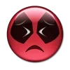 Стикер 40 😀 Deadpool - эмоджи с Дэдпулом