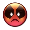 Стикер 57 😀 Deadpool - эмоджи с Дэдпулом