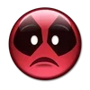 Стикер 56 😀 Deadpool - эмоджи с Дэдпулом