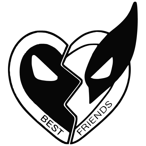Стикерпак Deadpool and Wolverine для Telegram
