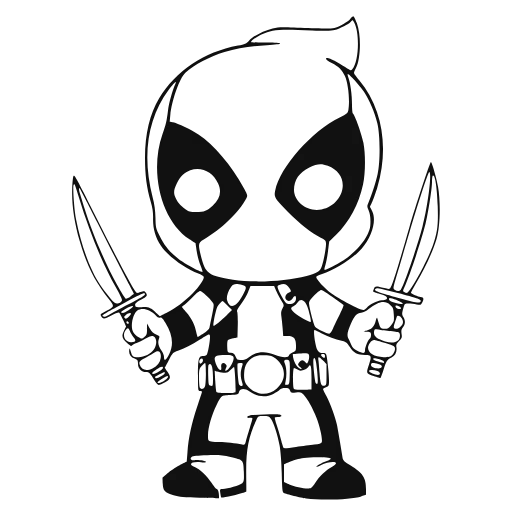 🔪 Эмодзи «Deadpool and Wolverine» для Telegram