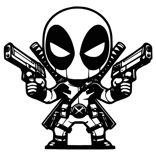 🔫 Эмодзи «Deadpool and Wolverine» для Telegram