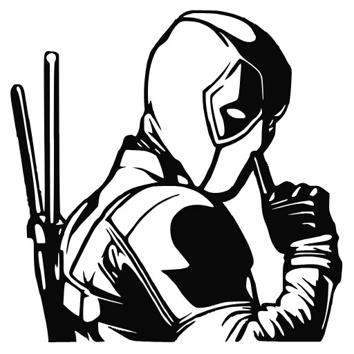 🔫 Эмодзи «Deadpool and Wolverine» для Telegram