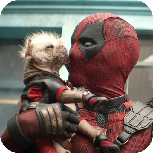 😘 Стикер «Deadpool and Wolverine» для Telegram