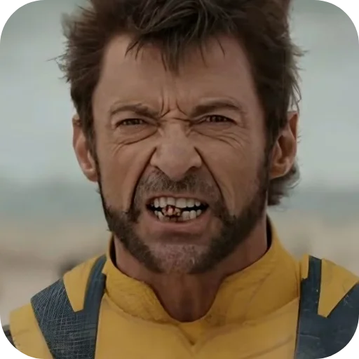 😡 Стикер «Deadpool and Wolverine» для Telegram