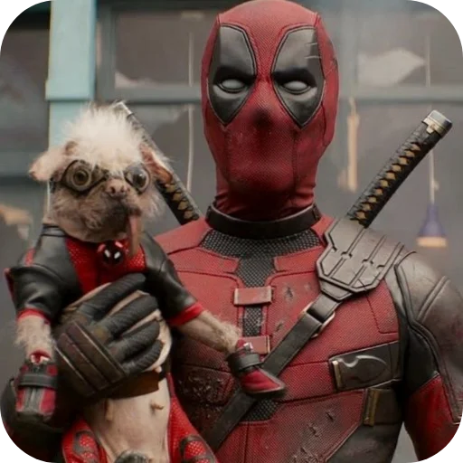 🐶 Стикер «Deadpool and Wolverine» для Telegram