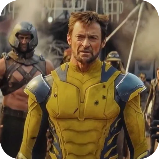 😑 Стикер «Deadpool and Wolverine» для Telegram