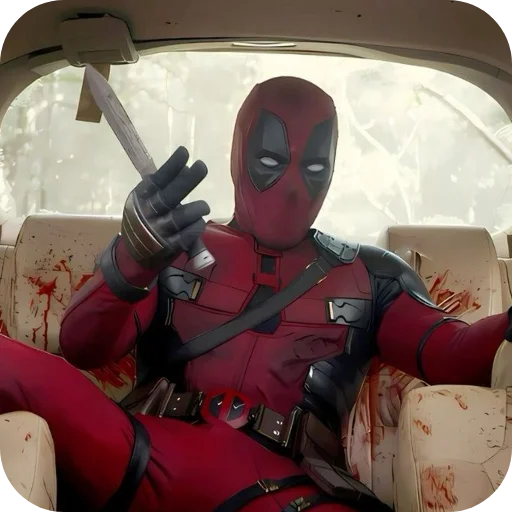 😼 Стикер «Deadpool and Wolverine» для Telegram