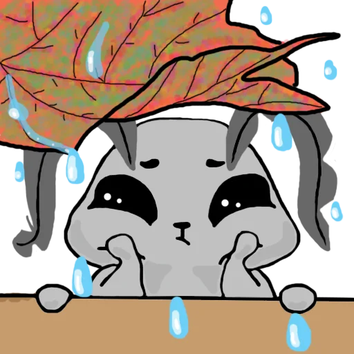 🌧️ Стикер «Мёртвый шёлк» для Telegram