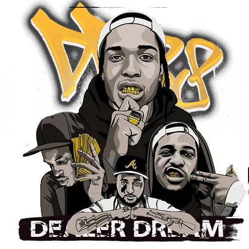 ☠️ Стикер «DEALER» для Telegram