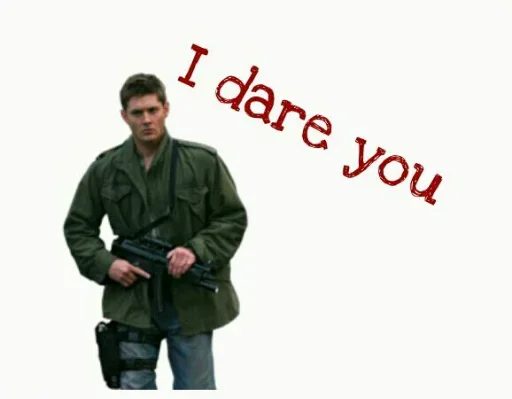 😥 Стикер «Dean from Supernatural» для Telegram