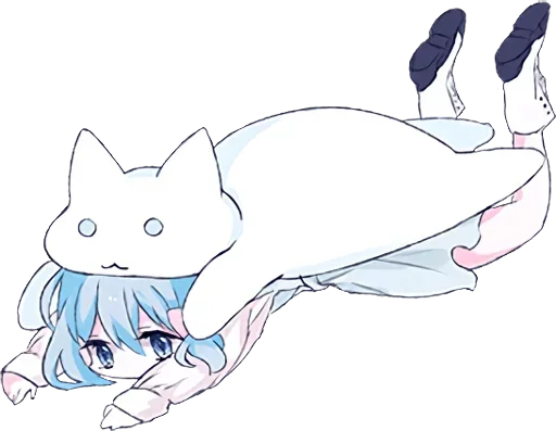 😴 Стикер «dear_neko» для Telegram
