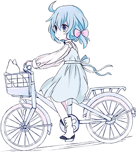 🚲 Стикер «dear_neko» для Telegram
