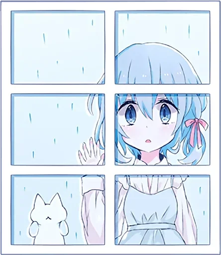 😢 Стикер «dear_neko» для Telegram