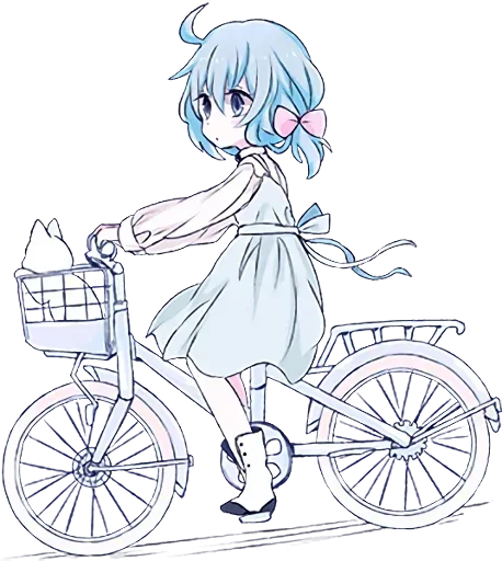 🚲 Стикер «Dear Neko» для Telegram