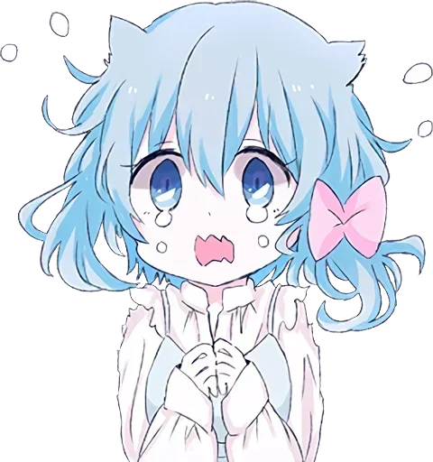 😭 Стикер «Dear Neko» для Telegram
