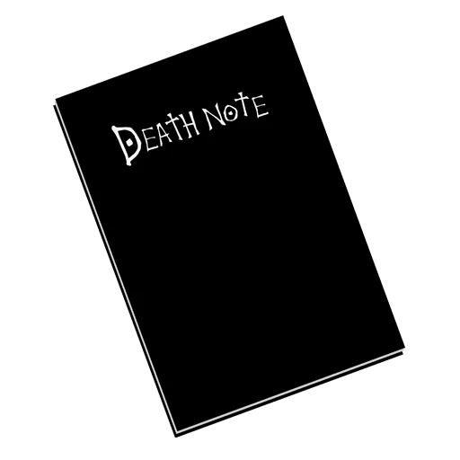 Стикерпак Death Note для Telegram