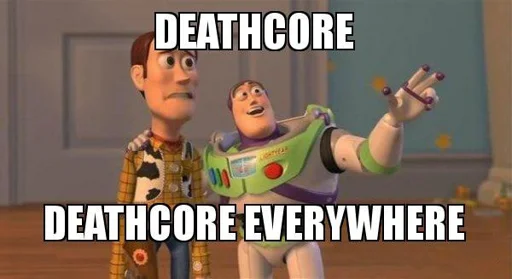 😍 Стикер «deathcoremedia» для Telegram