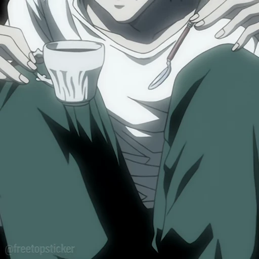 ☕️ Стикер «Death Note» для Telegram