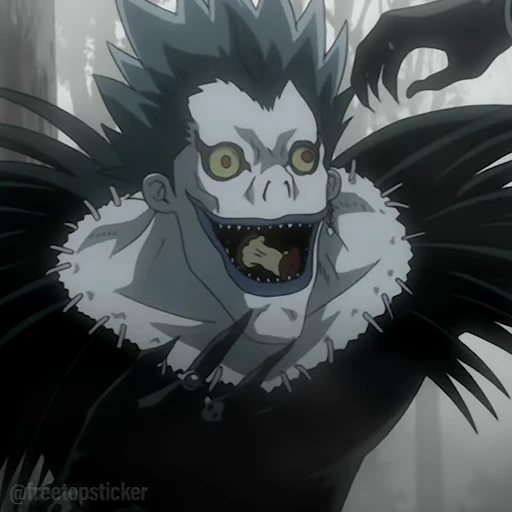 👹 Стикер «Death Note» для Telegram