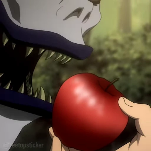 🍎 Стикер «Death Note» для Telegram