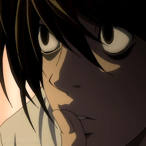 😟 Стикер «Death Note» для Telegram