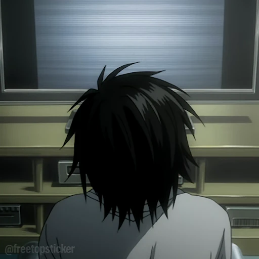 🖥 Стикер «Death Note» для Telegram