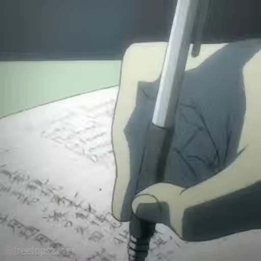 ✍️ Стикер «Death Note» для Telegram