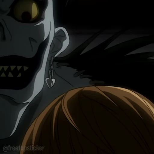 😠 Стикер «Death Note» для Telegram