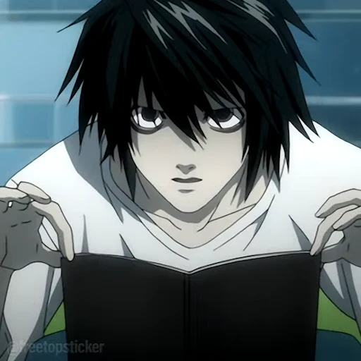📔 Стикер «Death Note» для Telegram