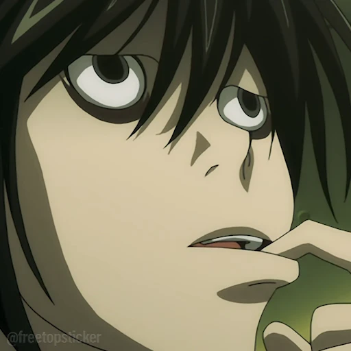 🤔 Стикер «Death Note» для Telegram