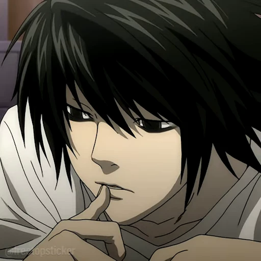 🤔 Стикер «Death Note» для Telegram