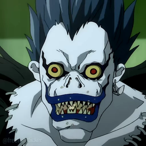🍎 Стикер «Death Note» для Telegram