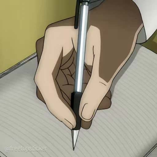 🤔 Стикер «Death Note» для Telegram