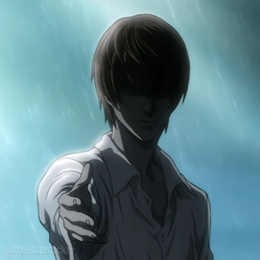 🫳 Стикер «Death Note» для Telegram